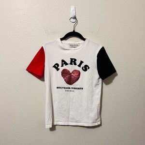 Etre Cecile Paris Graphic Tee Size XS